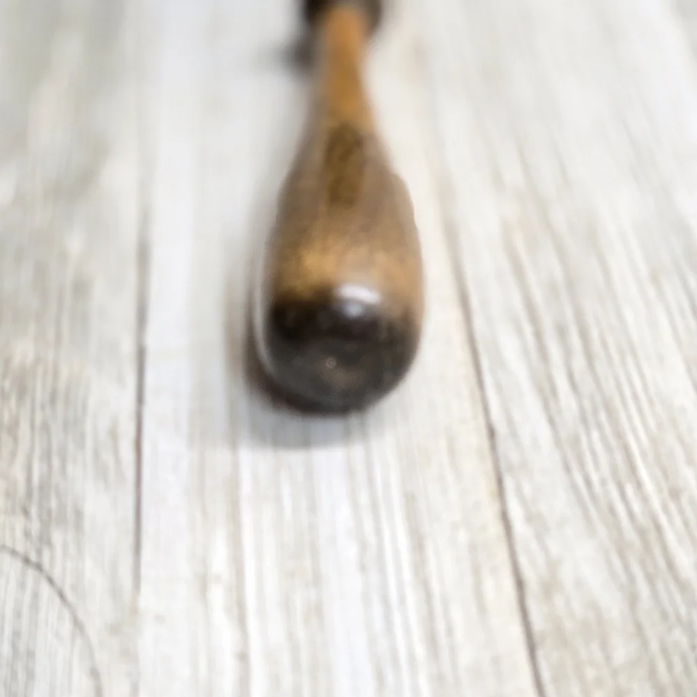 Vintage Wooden Mortar and Pestle Set Collectible Kitchen Decor - Picture 4 of 9